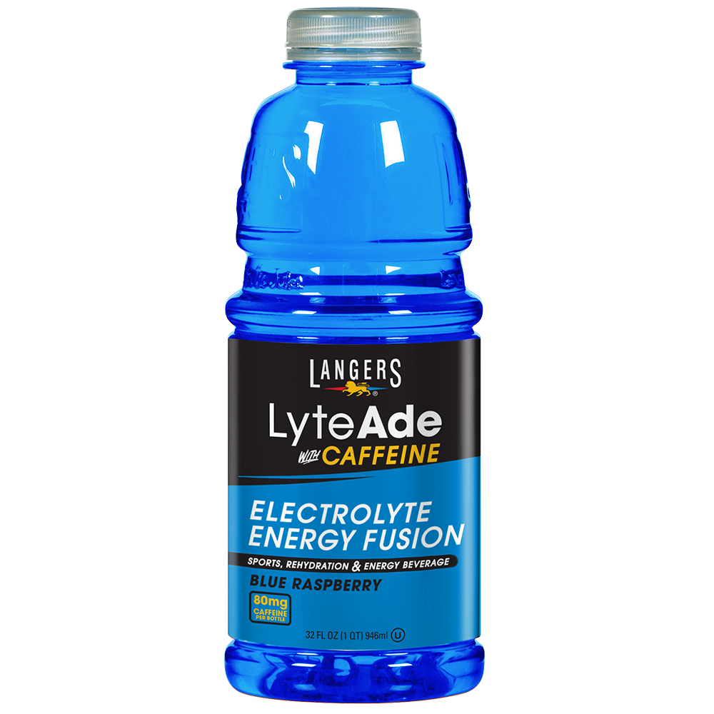 32oz Lyte Ade Blue Raspberry Langer Juice Company