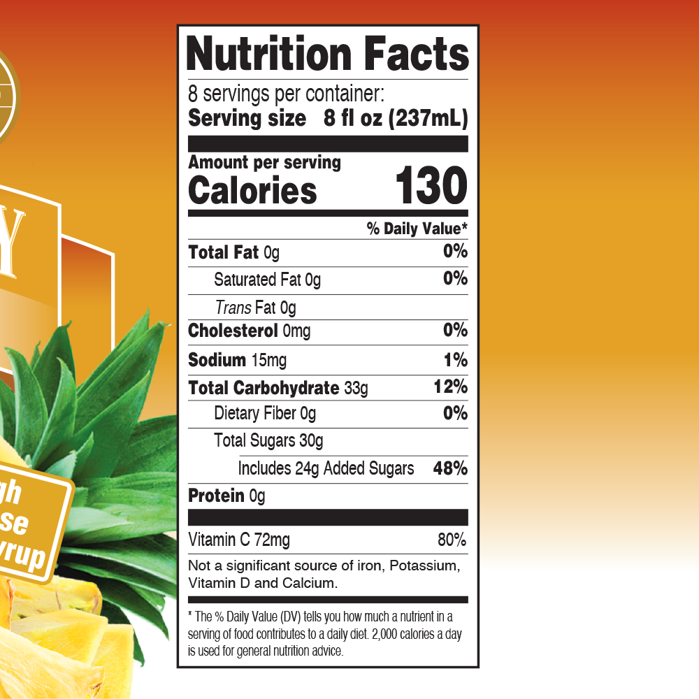 64oz Pineapple Chamoy Langer Juice Company