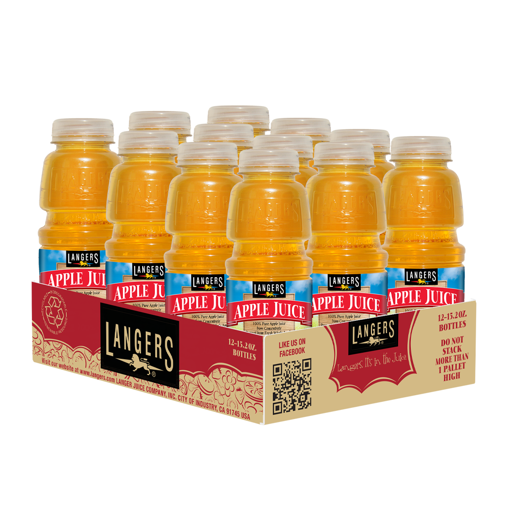 12pk 15.2oz 100% Apple Juice