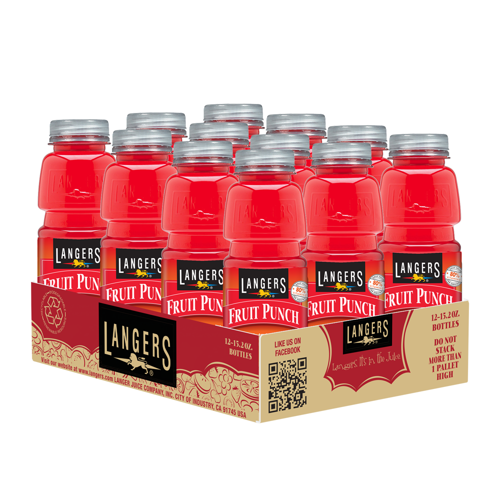 12pk 15.2oz Fruit Punch Langer Juice Company 12pk 15.2oz Fruit Punch Langer Juice Company