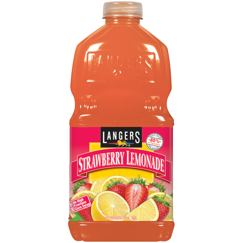 64oz Strawberry Lemonade