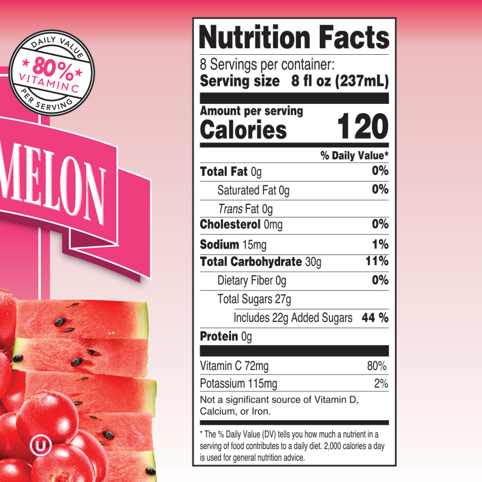 64oz Cranberry Watermelon