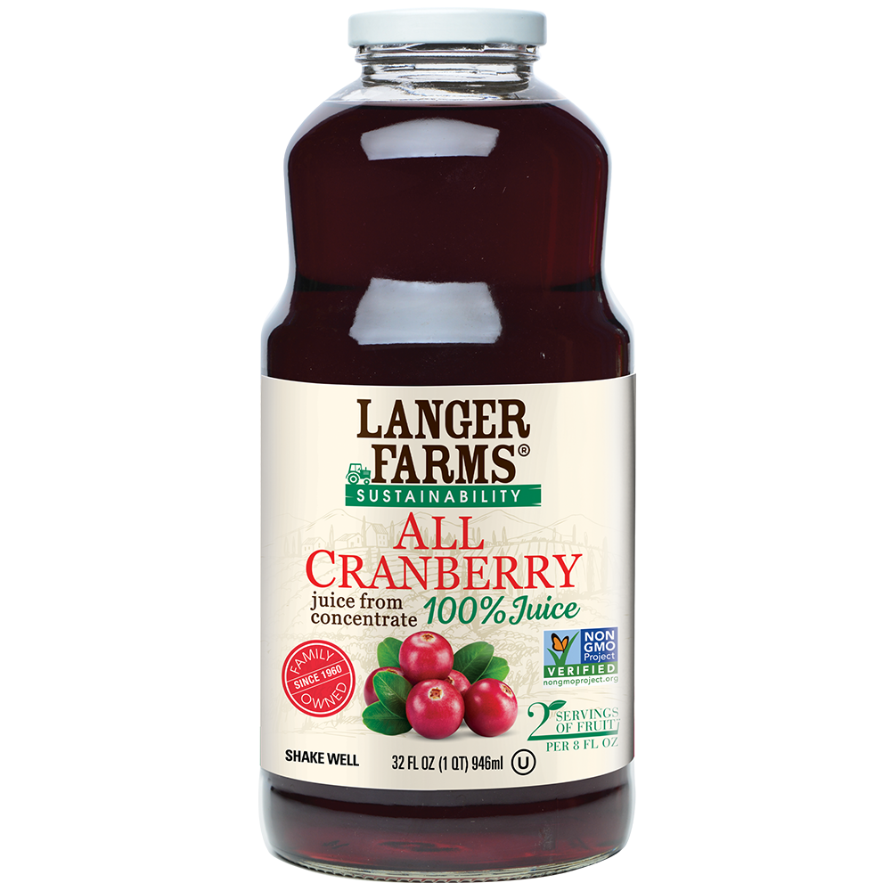 32oz Langer Farms All Cranberry