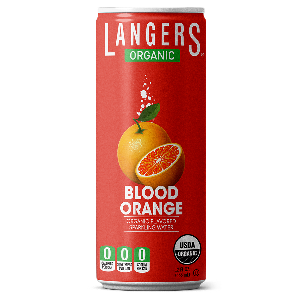 12oz Organic Flavored Sparkling Blood Orange (8 pack)