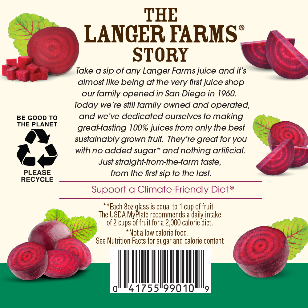 32oz Langer Farms Organic All Beet