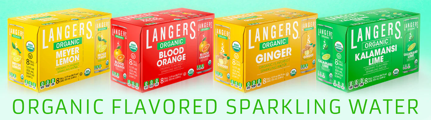 12oz Organic Flavored Sparkling Water