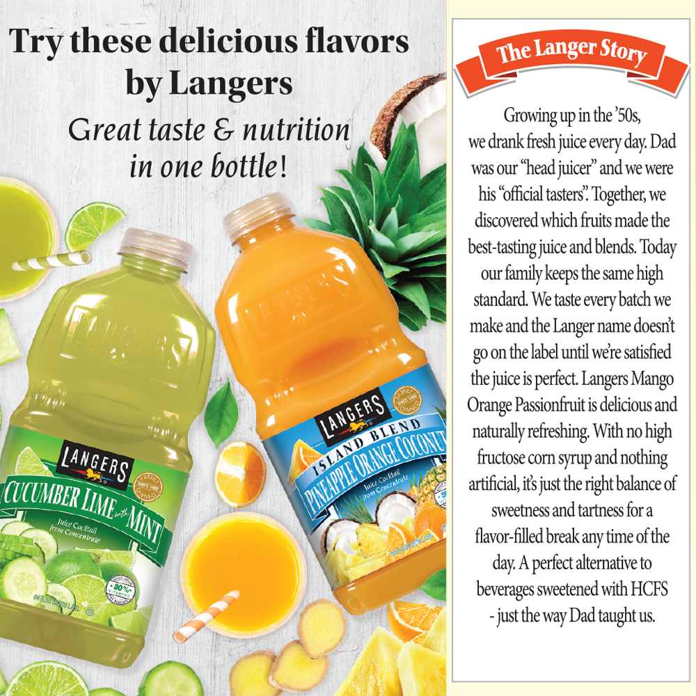 Langer Juice City Of Industry Ca 64oz Mango Orange Passionfruit – Langer Juice Company