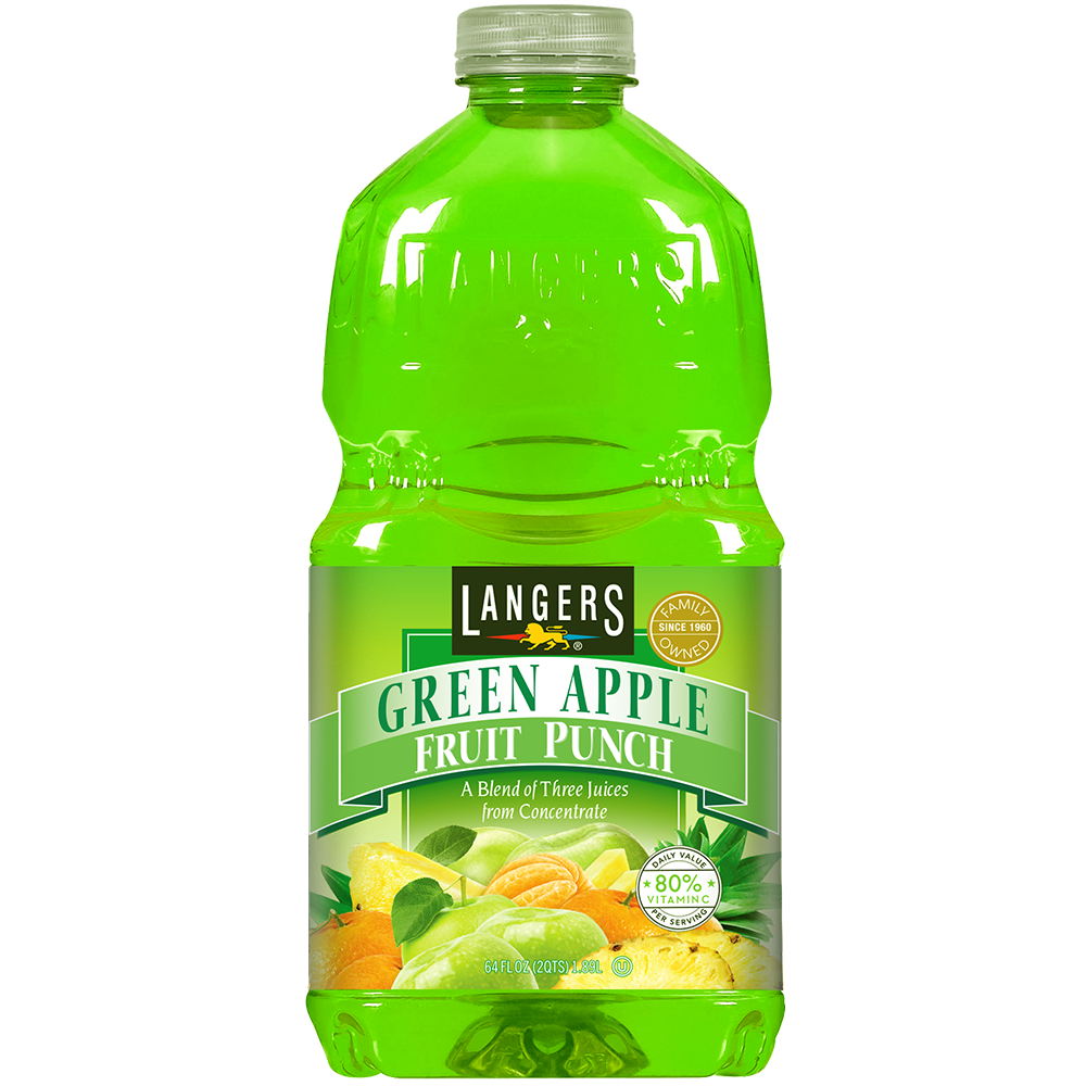 64oz Green Apple Fruit Punch