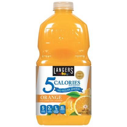 64oz 5 Calories Orange Juice