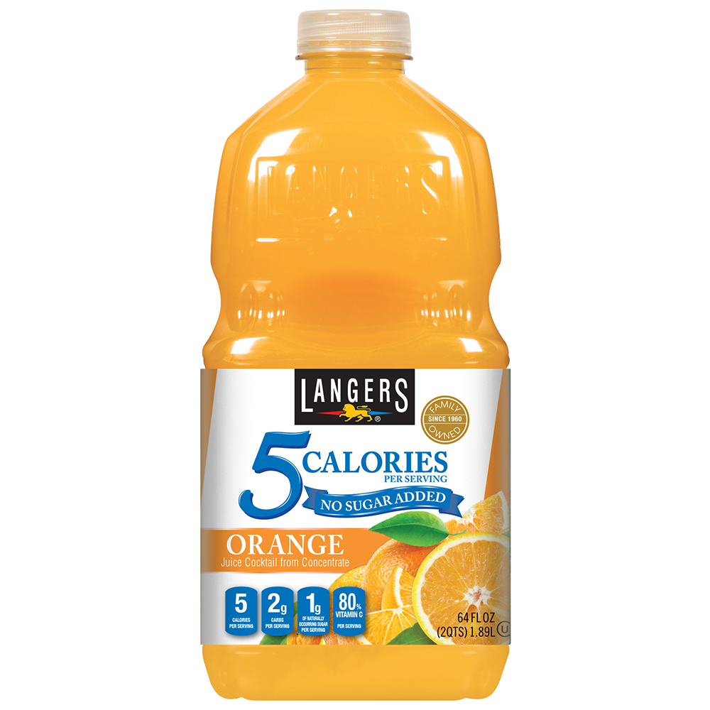 64oz 5 Calories Orange Juice