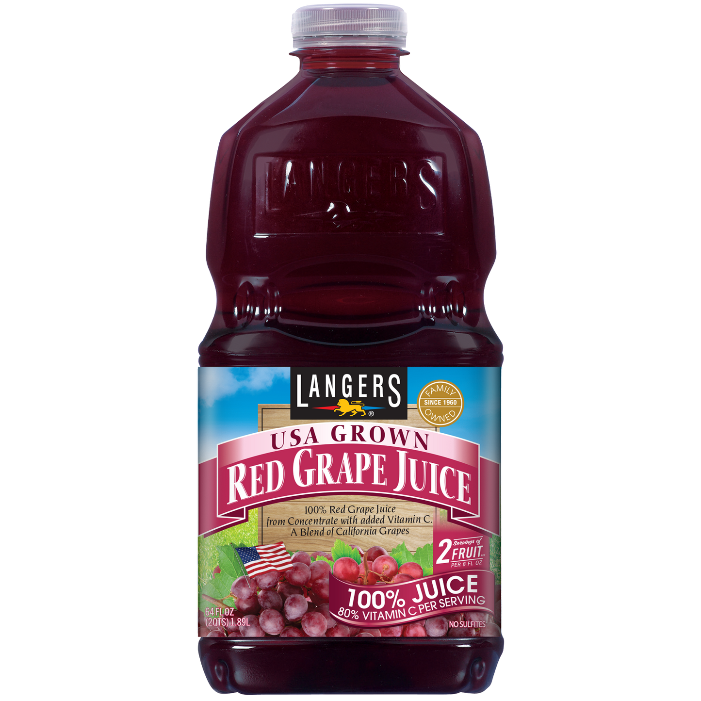64oz 100% Red Grape Juice