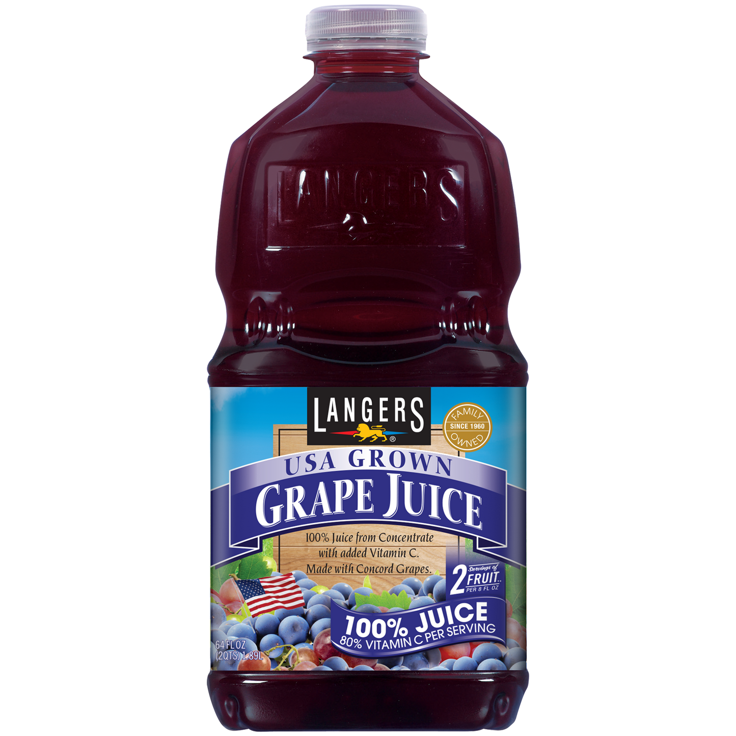 64oz 100% Grape Juice