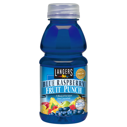 12pk 10oz Blue Raspberry Fruit Punch