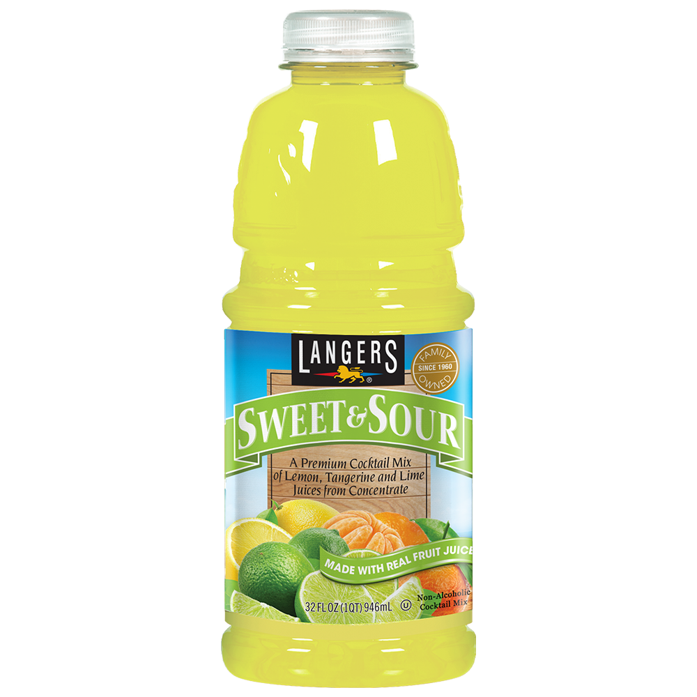 Langer Juice City Of Industry Ca 32oz Sweet and Sour Mixer – Langer Juice Company
