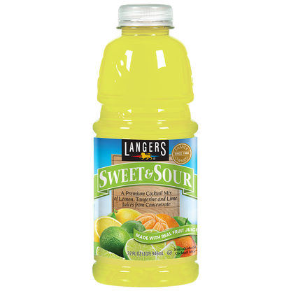 32oz Sweet and Sour Mixer – Langer Juice Company 32oz Sweet and Sour Mixer – Langer Juice Company