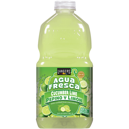 64oz Agua Fresca Cucumber Lime