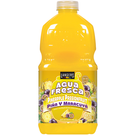 64oz Agua Fresca Pineapple Passionfruit