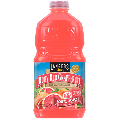 64oz 100% Ruby Red Grapefruit