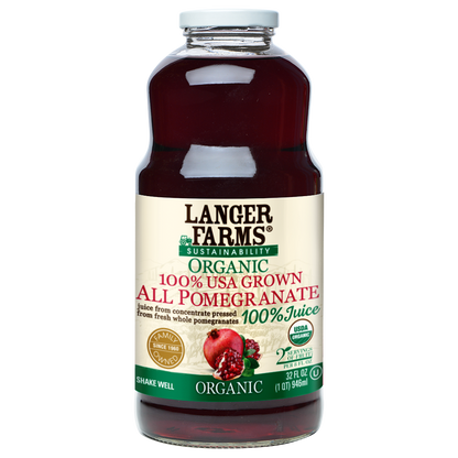 32oz Langer Farms Organic All Pomegranate