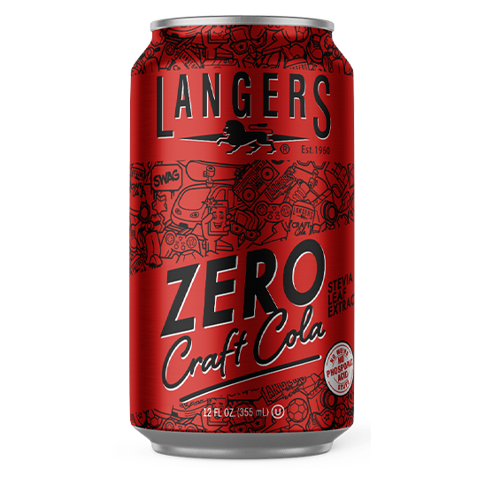 Langers Zero Craft Cola with Stevia