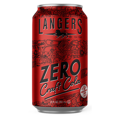 Langers Zero Craft Cola with Stevia