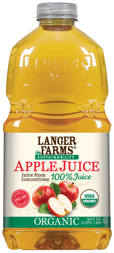64oz Langer Farms Organic Apple Juice
