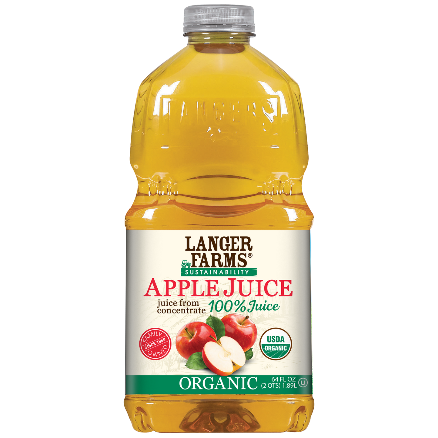 64oz Langer Farms Organic Apple Juice