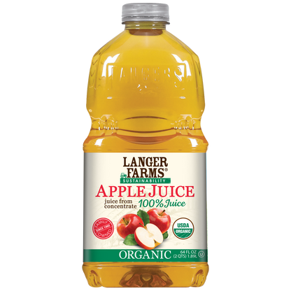64oz Langer Farms Organic Apple Juice