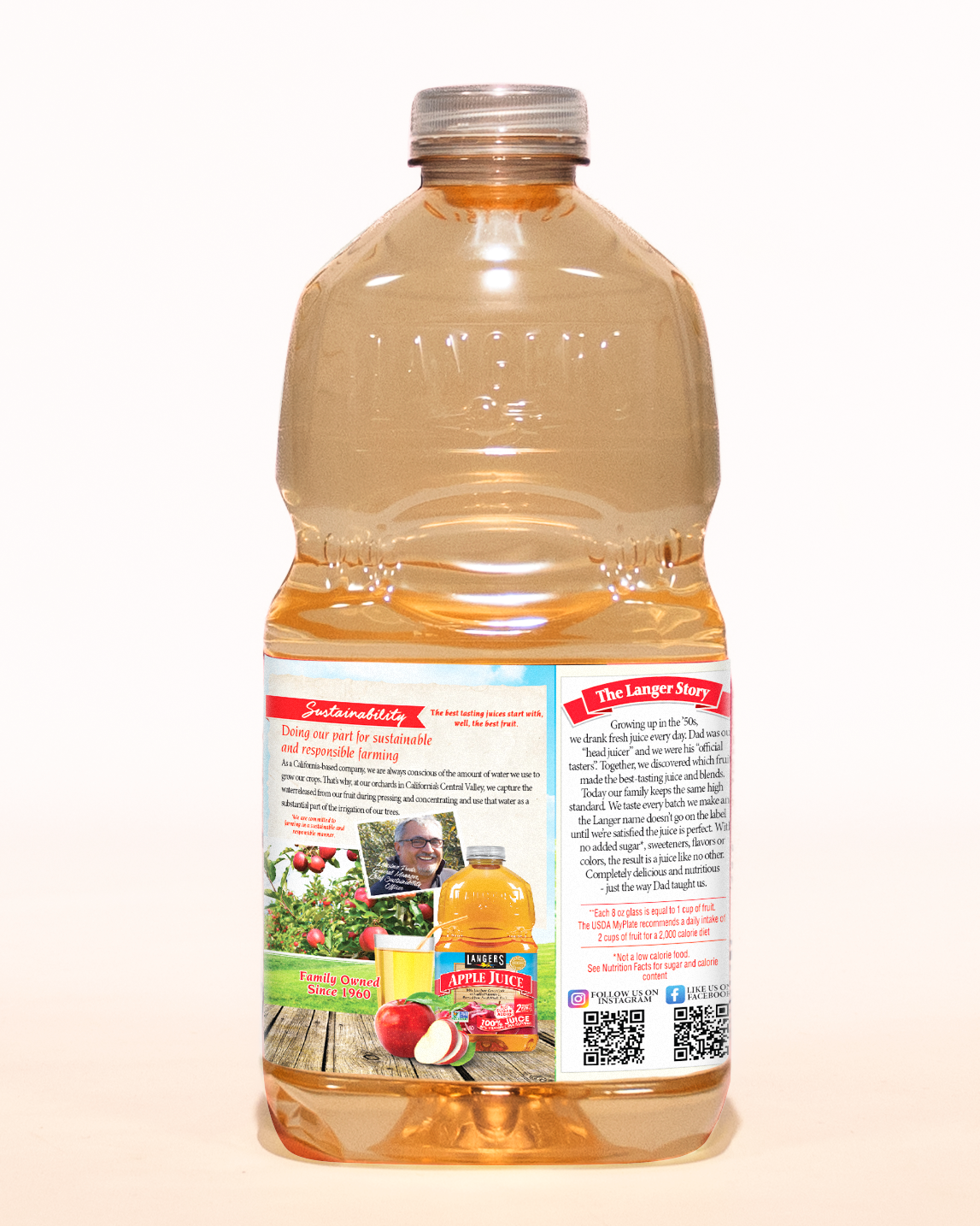 100% Apple Juice - Pure USA Grown