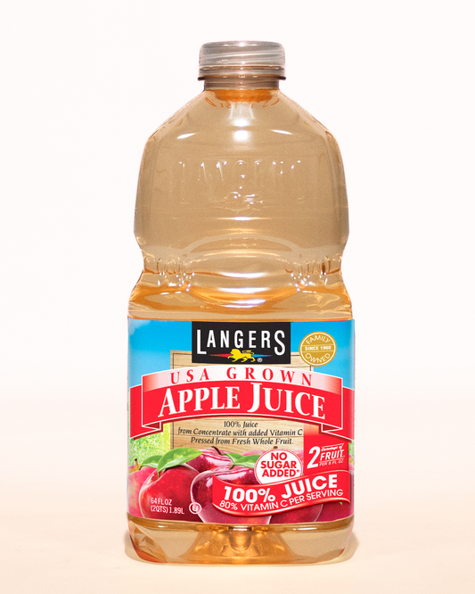 100% Apple Juice - Pure USA Grown