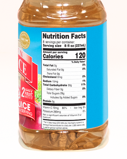 100% Apple Juice - Pure USA Grown