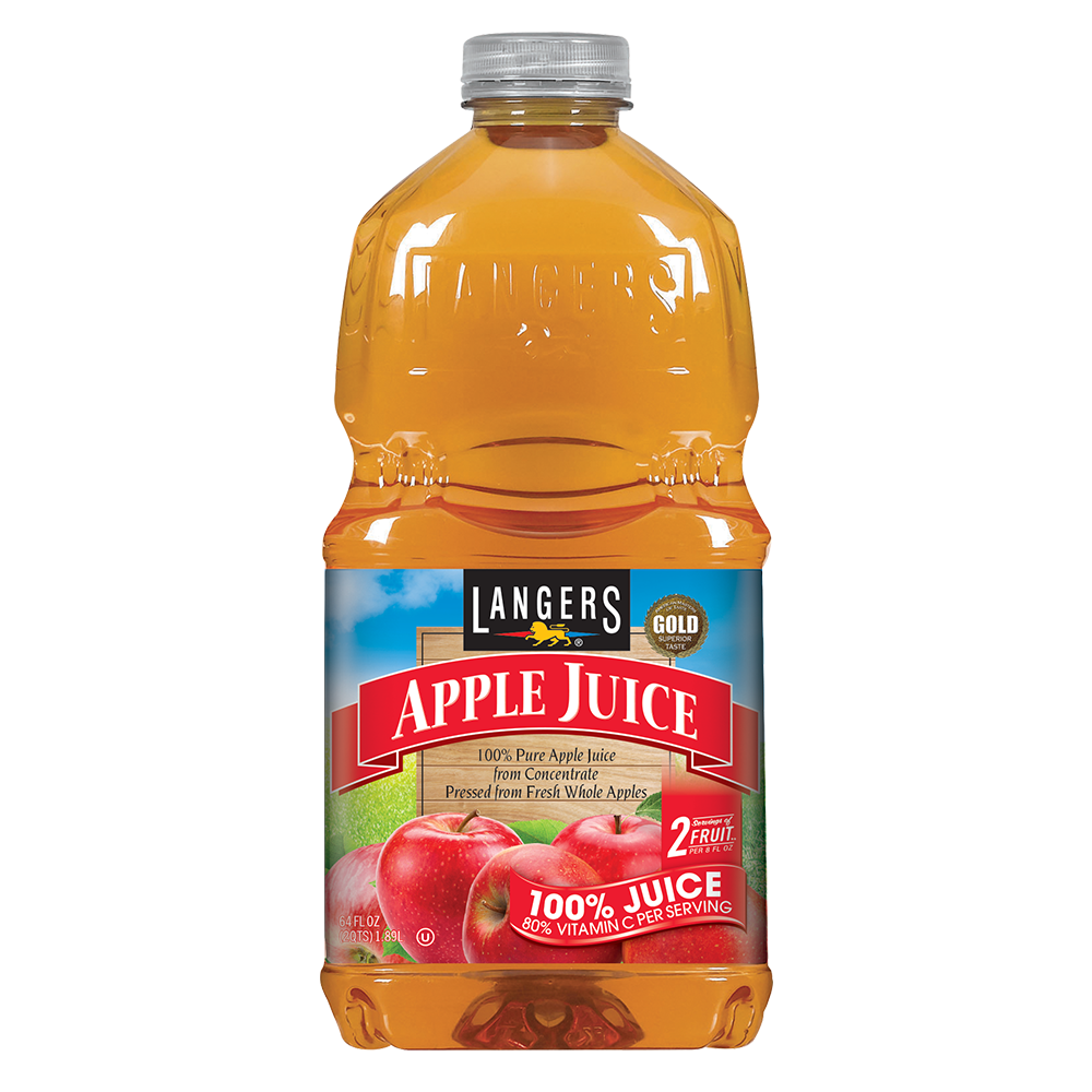 64oz 100% Apple Juice