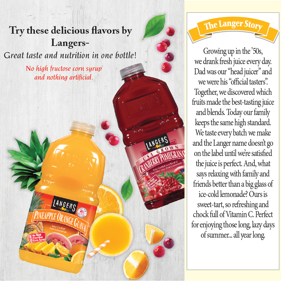Langer Juice City Of Industry Ca 64oz Lemonade – Langer Juice Company