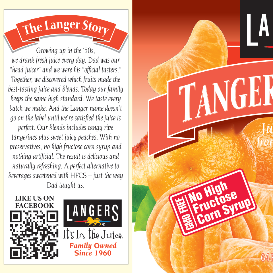 64oz Tangerine Peach