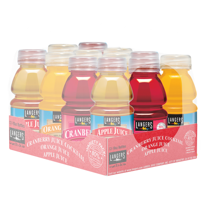 12pk 10oz Apple Orange Cranberry Variety Pack