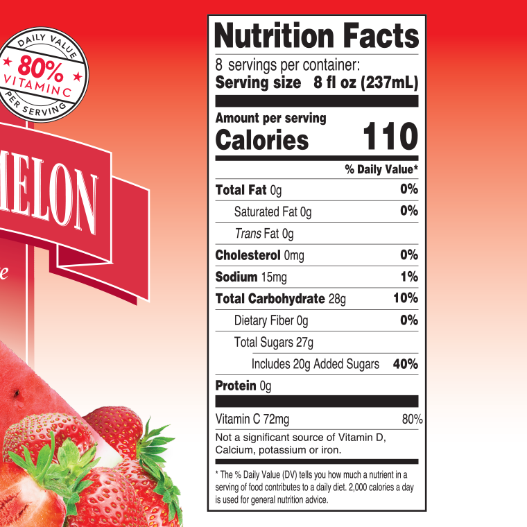64oz STRAWBERRY WATERMELON