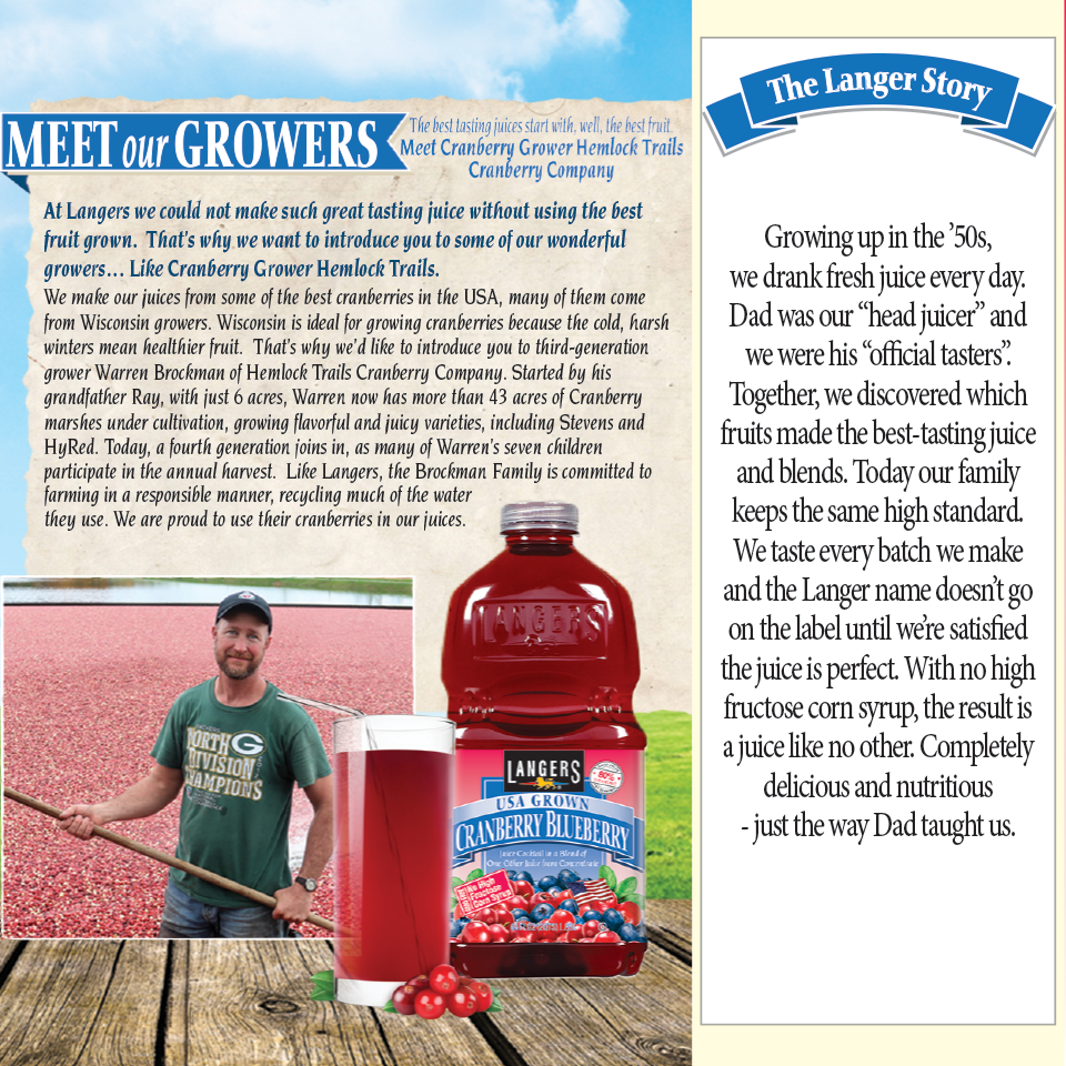 64oz Cranberry Blueberry