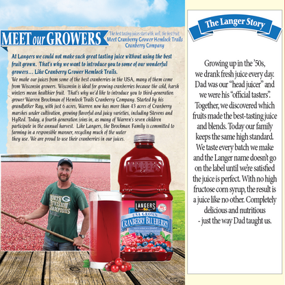 64oz Cranberry Blueberry