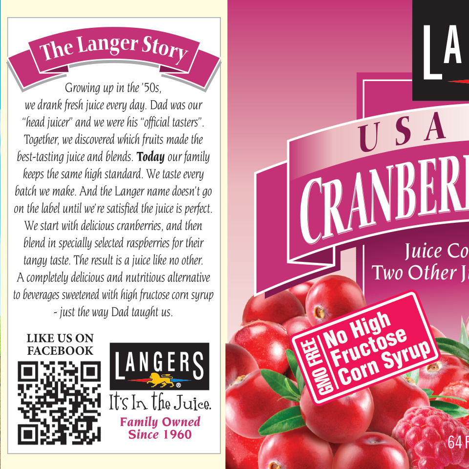 64oz Cranberry Raspberry