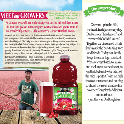64oz Cranberry Apple