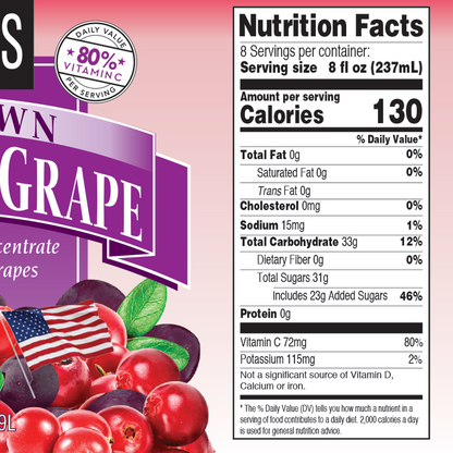64oz Cranberry Grape