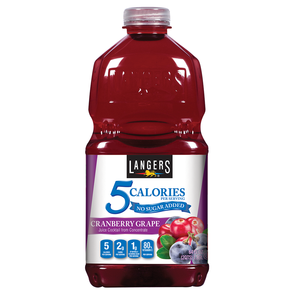 64oz 5 Calories Cranberry Grape