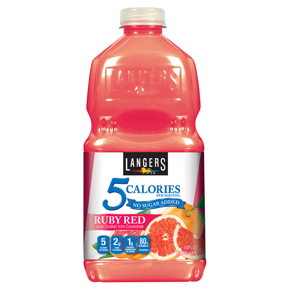 64oz 5 Calories Ruby Red