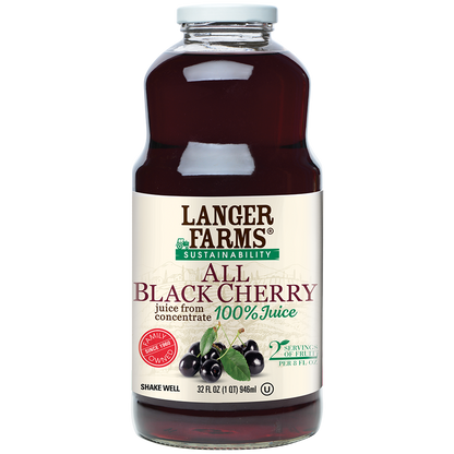 32oz Langer Farms All Black Cherry