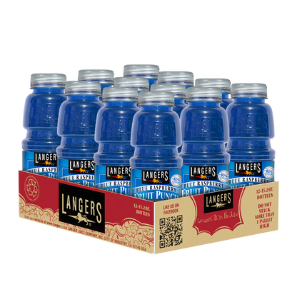 12pk 15.2oz Blue Raspberry Fruit Punch