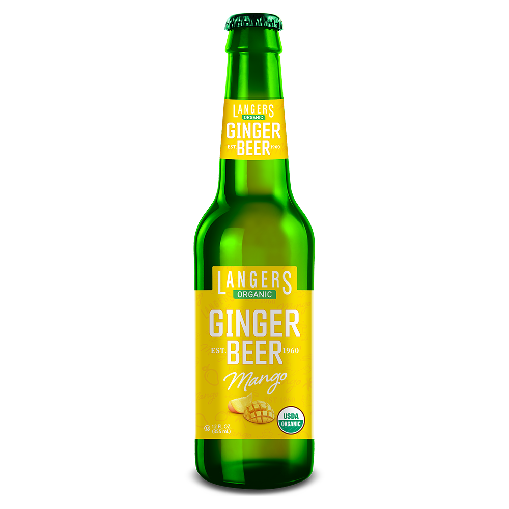 12oz Organic Mango Ginger Beer