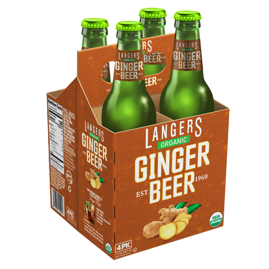 4pk 12oz Organic Ginger Beer