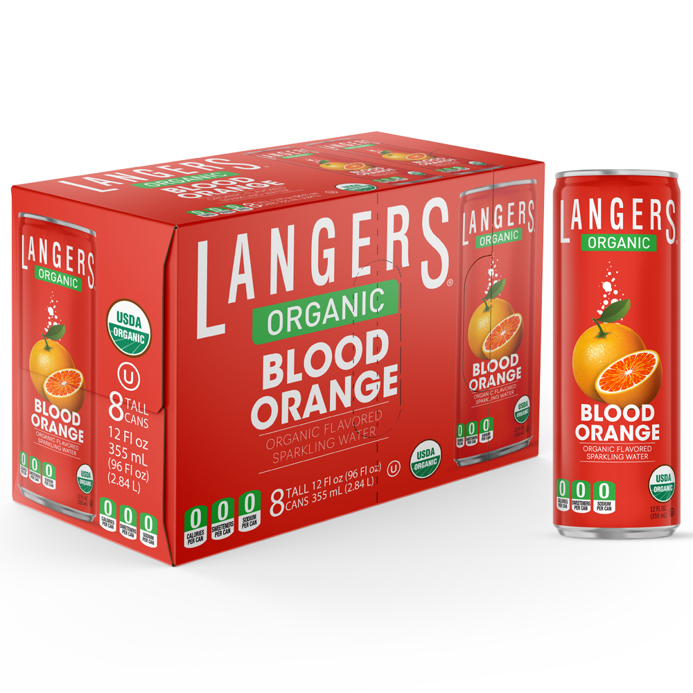 12oz Organic Flavored Sparkling Blood Orange