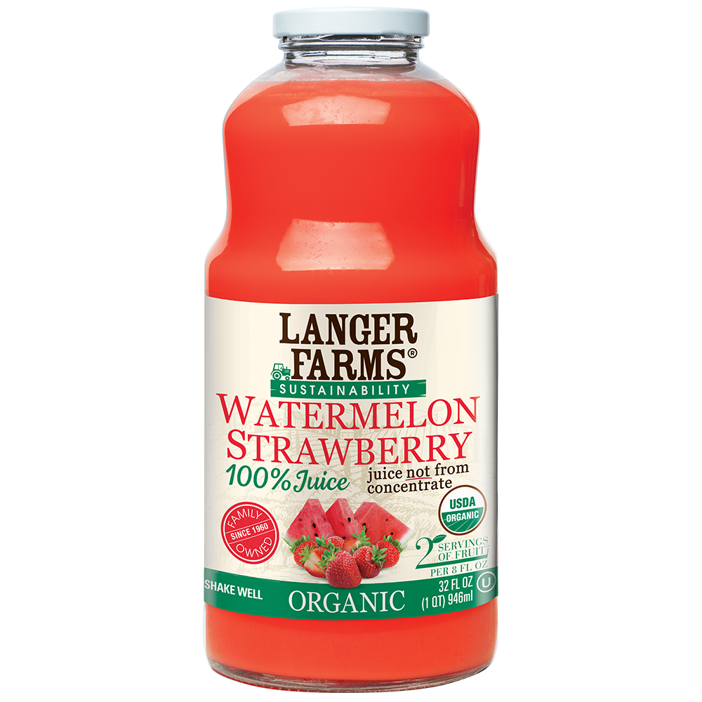 32oz Organic Watermelon Strawberry